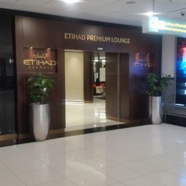 Etihad Premium lounge at Abu Dhabi (AUH) – Terminal 3