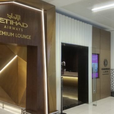 Etihad Premium lounge at Abu Dhabi – Terminal 1 (beside the Al Reem lounge)