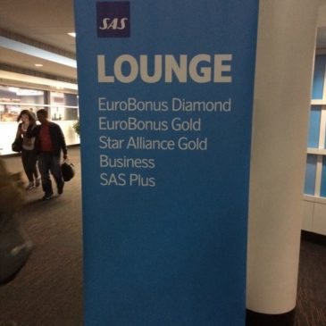 SAS lounge at Chicago O’hare (ORD)