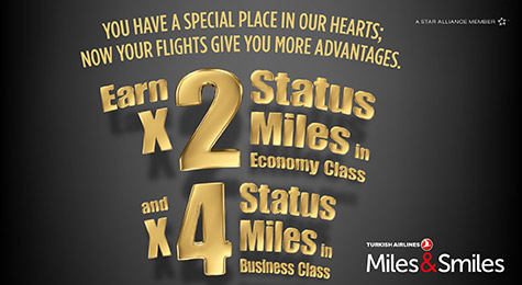 Best mileage run ever – four times Status Miles for Turkish Airlines