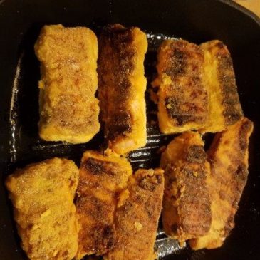 Indian style fish fry recipe – Salmon fry