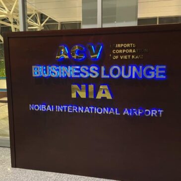 Hanoi Airport (Vietnam) Business lounge (NIA)
