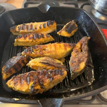 Pomfret fish (Paplet) fry – Mumbai style